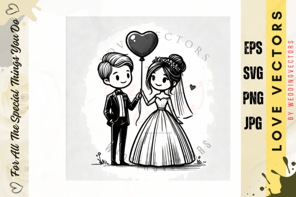 Timeless Romance: The C3795 Wedding Vector Collection